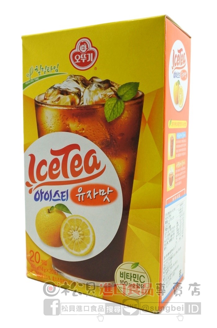 奧多吉柚子冰紅茶粉280g【8801045070698】