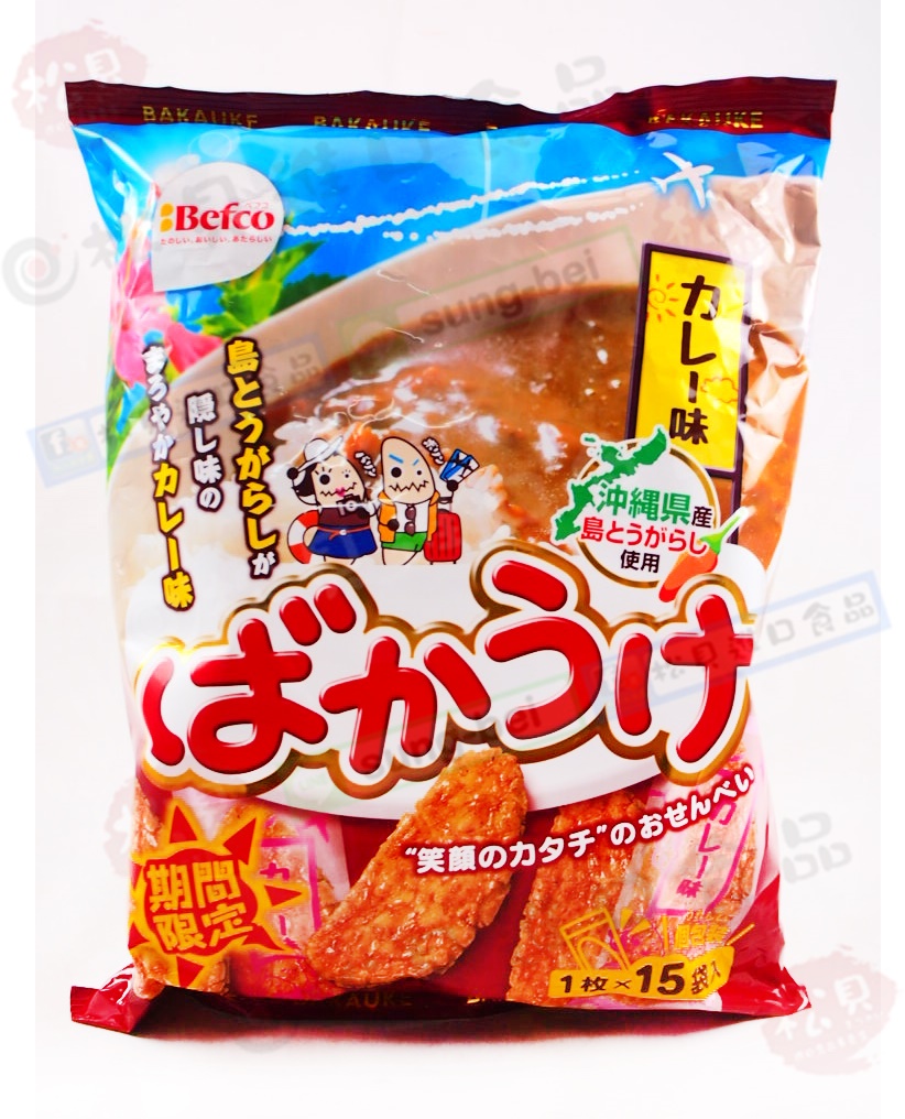 栗山月亮咖哩米果107g【4901336519456】