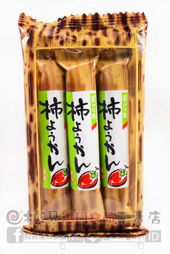 神谷柿子羊羹3入150g【4972141610027】