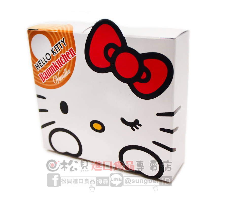 金城凱蒂貓年輪香草蛋糕50g【4901324014437】