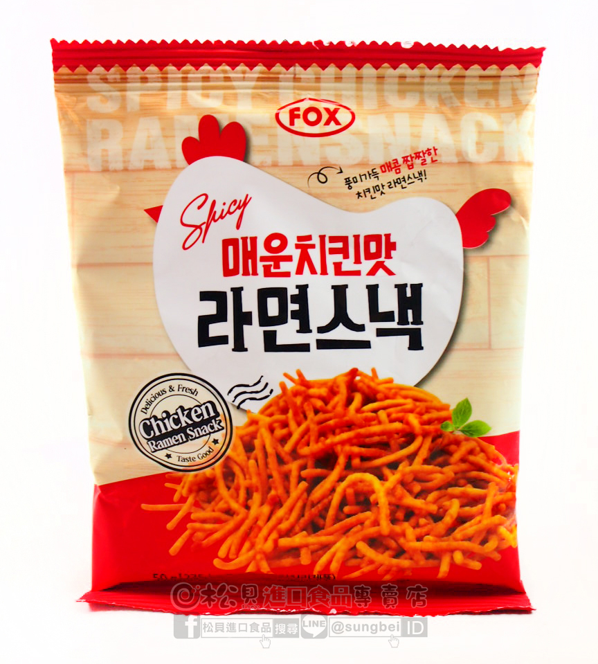 韓國辣味炸雞點心麵50g【8809413880771】