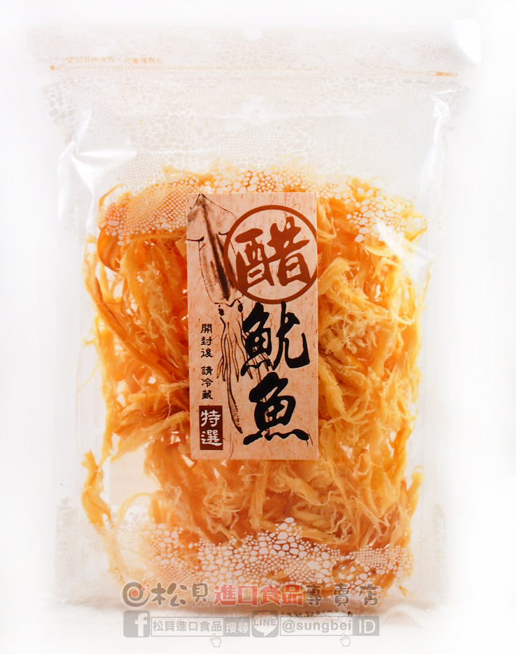醋魷魚絲200g【4711871583320】