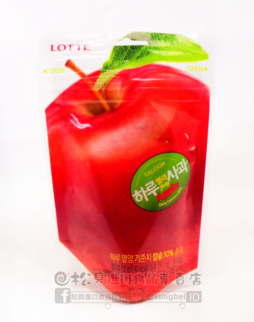 韓國樂天鮮果軟糖(蘋果)52g【8801062336722】