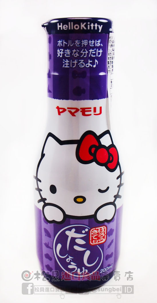 山森凱蒂貓鰹魚醬油200ml【4903101121390】