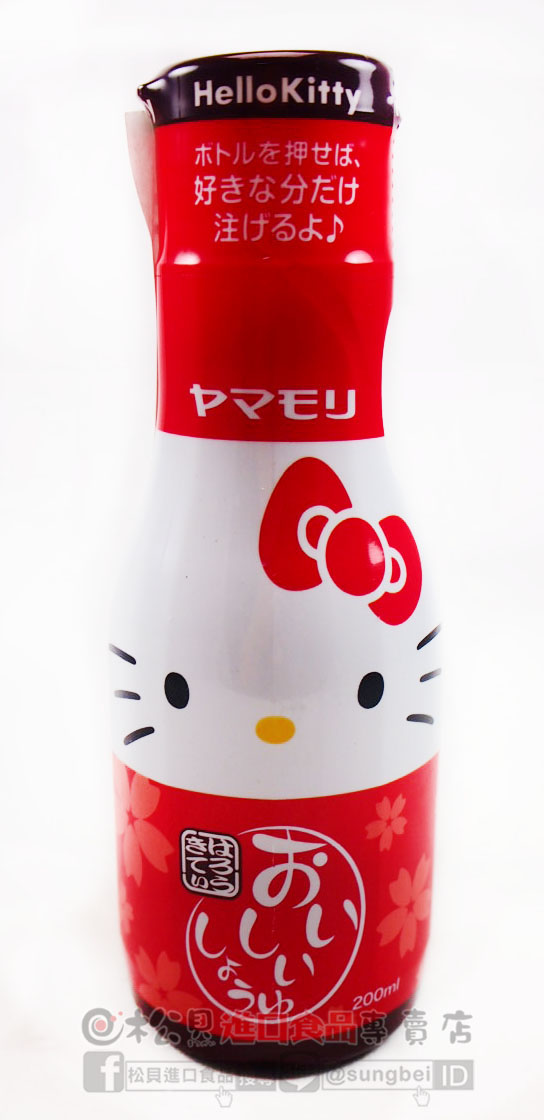 山森凱蒂貓美味醬油200ml【4903101121383】