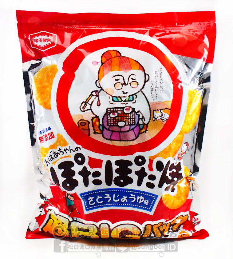 龜田婆婆米果重量包374g【4510656200137】