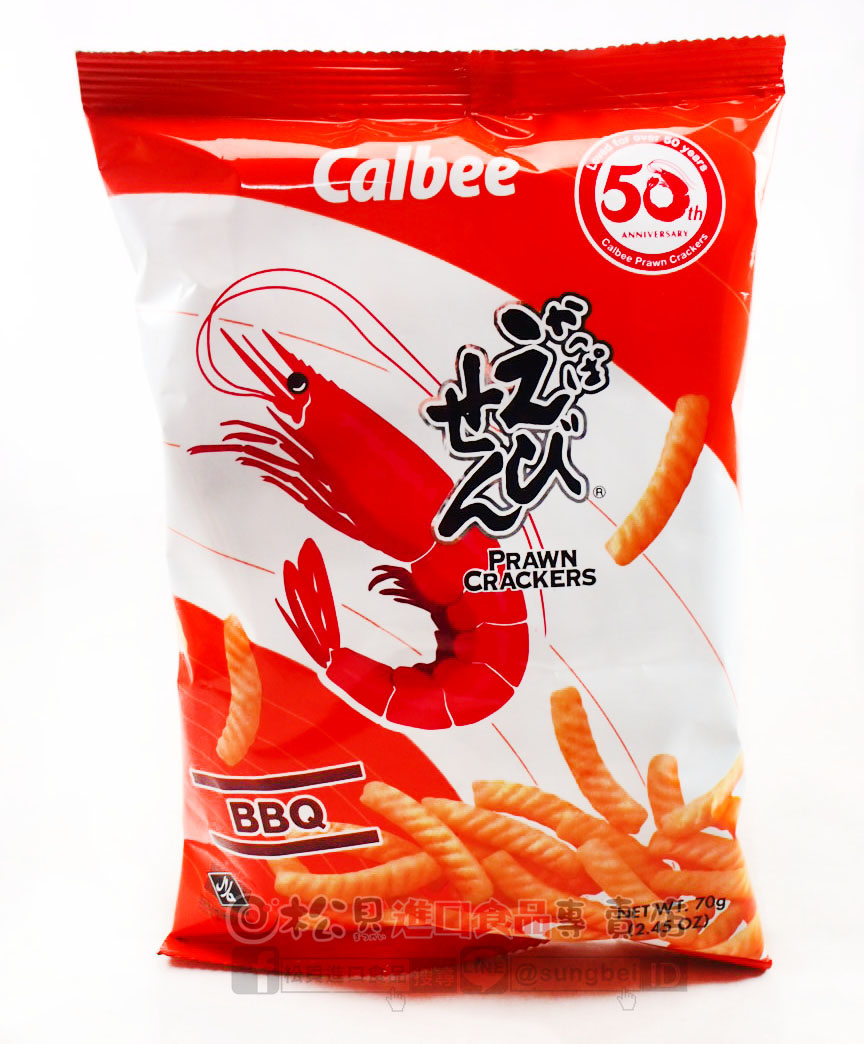 泰國加樂比鮮蝦條(炭烤)70g【8851016001169】