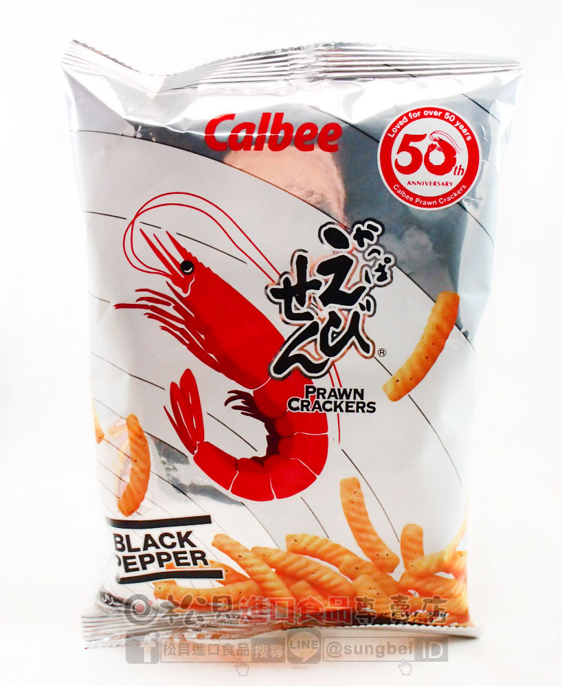泰國加樂比蝦條(黑胡椒)70g【8851016001404
