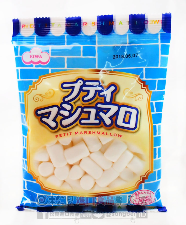 伊華迷你香草棉花糖80g【4901088014001】