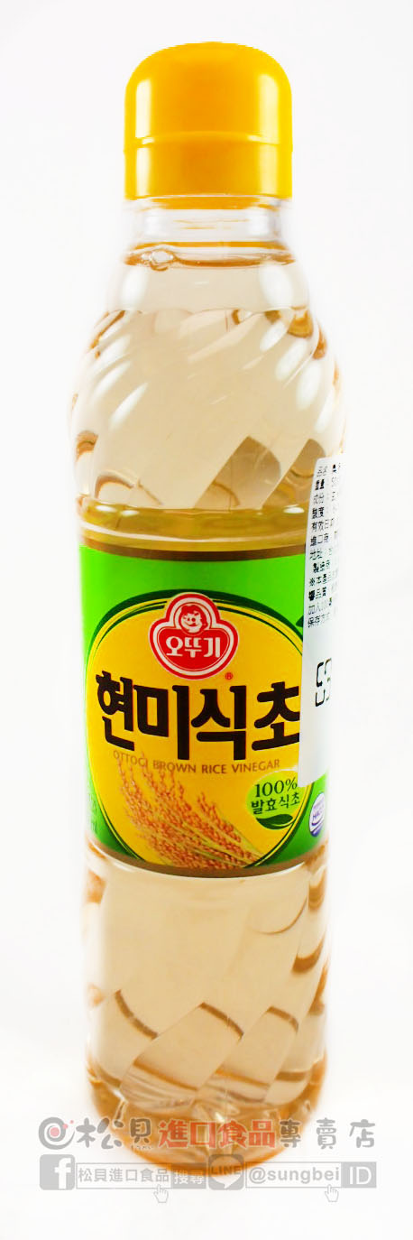 韓國奧多吉玄米醋500ml【8801045203218】