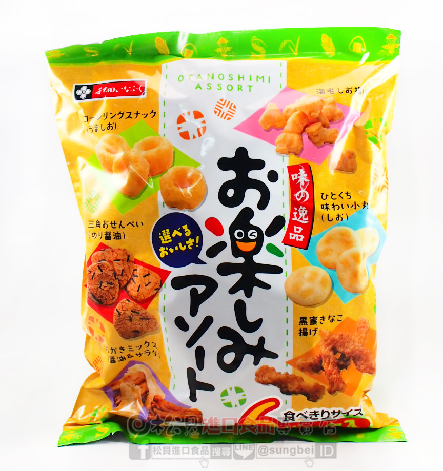 秋田歡樂什錦米果175g【4970311043262】