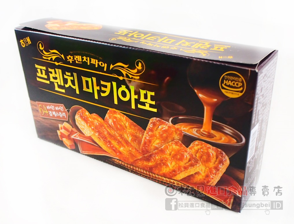 海太焦糖千層派143g【8801019312045】