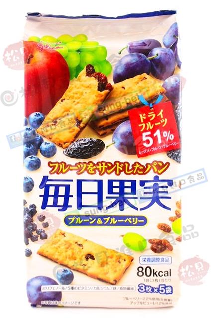 固力果每日果實餅(黑棗&藍莓)112g【4901005184435】