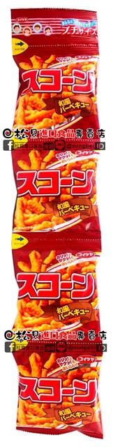 湖池屋BBQ玉米棒4連72g【4901335507126】