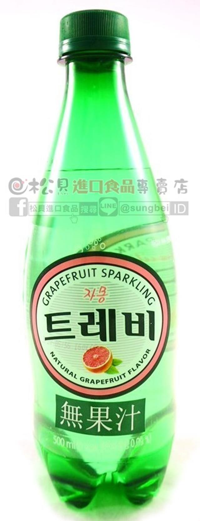 樂天特萊維氣泡水(葡萄柚)500ml【8801056069605】