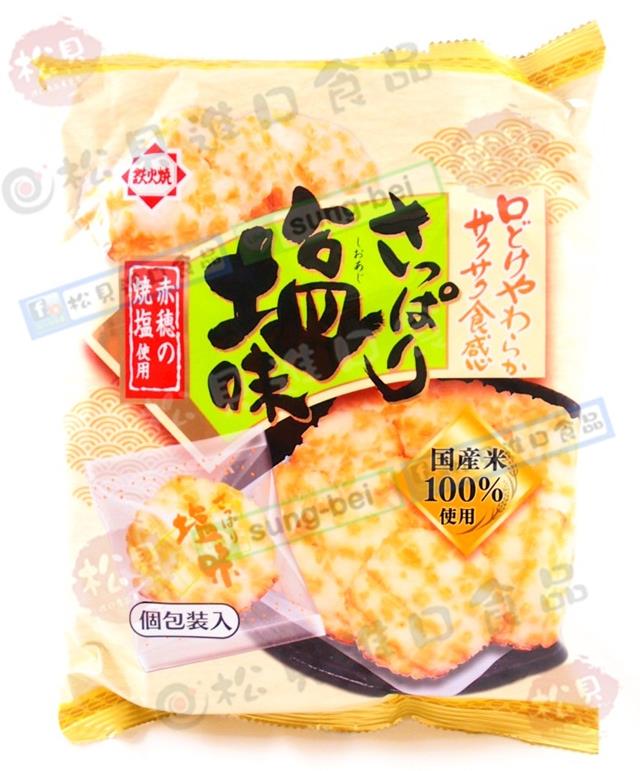 本田鐵火鹽味米果70g【4902456744001】