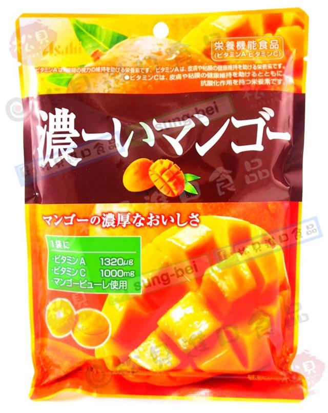 朝日濃郁芒果糖88g【4946842524174】