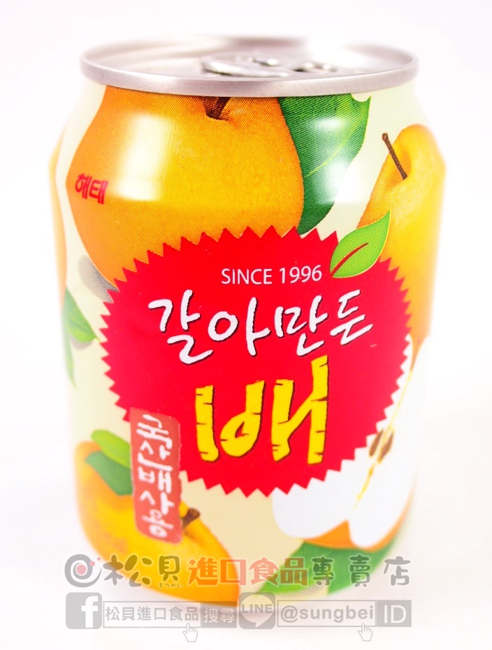 HAITAI韓國水梨汁238ml【8801105000535】