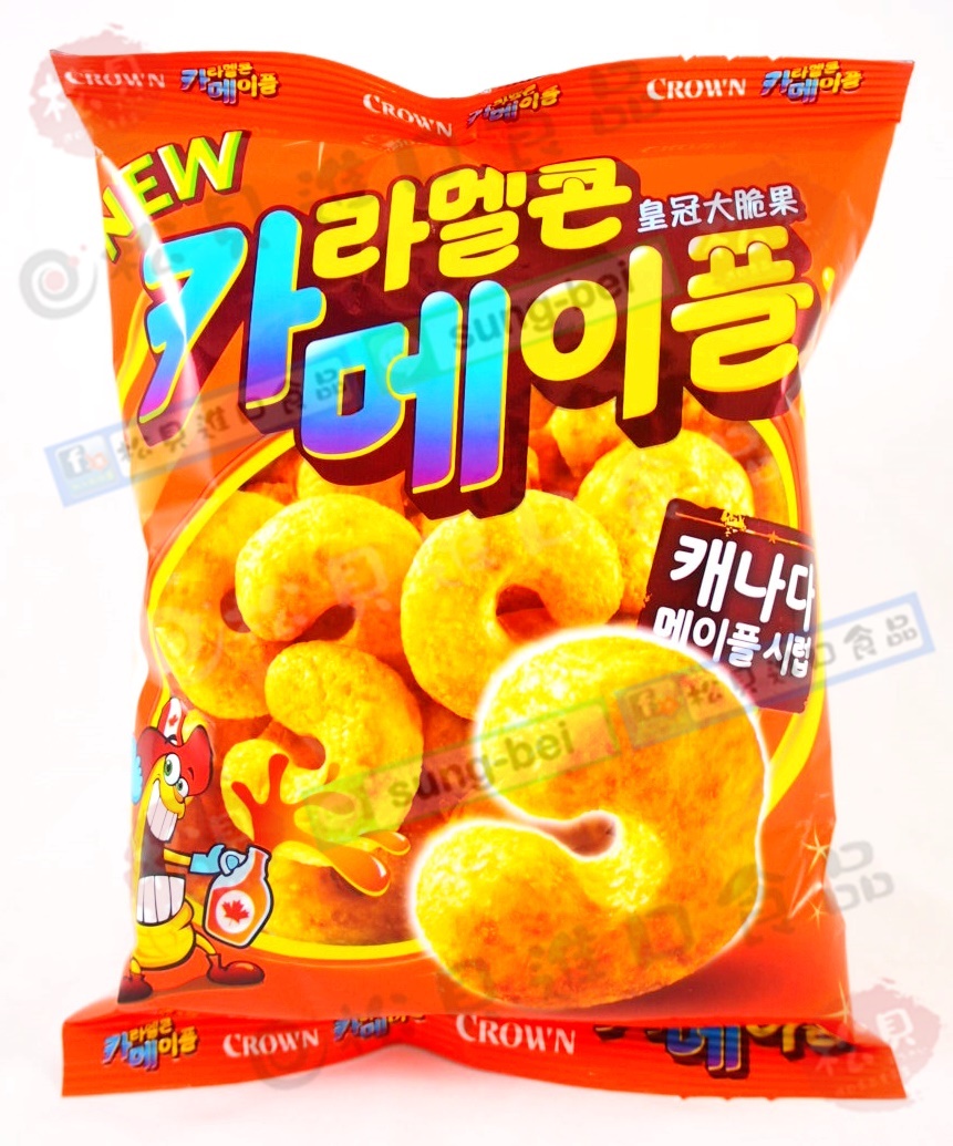 CROWN皇冠大脆果(楓糖)74g【8801111904292】