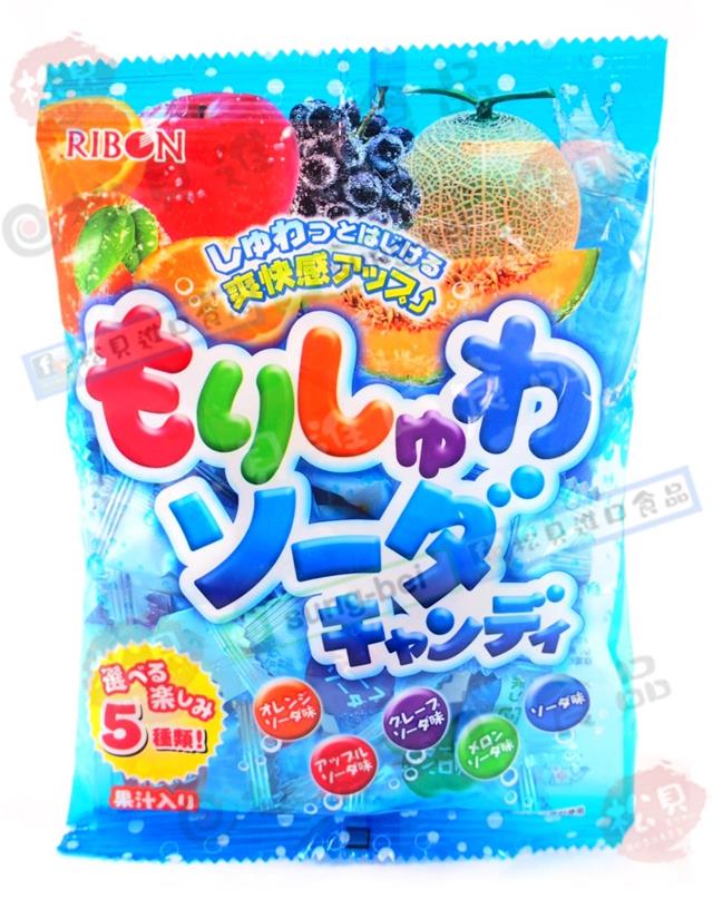 立夢5種口味汽水糖74g【4903316418704】