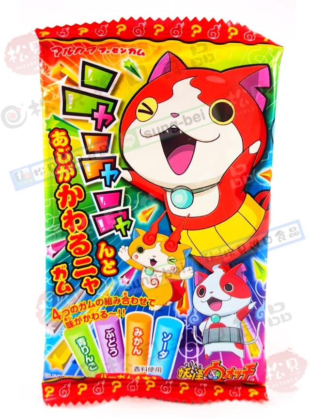 丸川妖怪手錶變味口香糖16g【4902747154014】