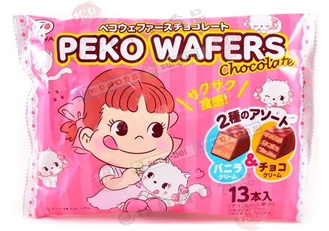 不二家PEKO威化巧克力102g【4902555166933】