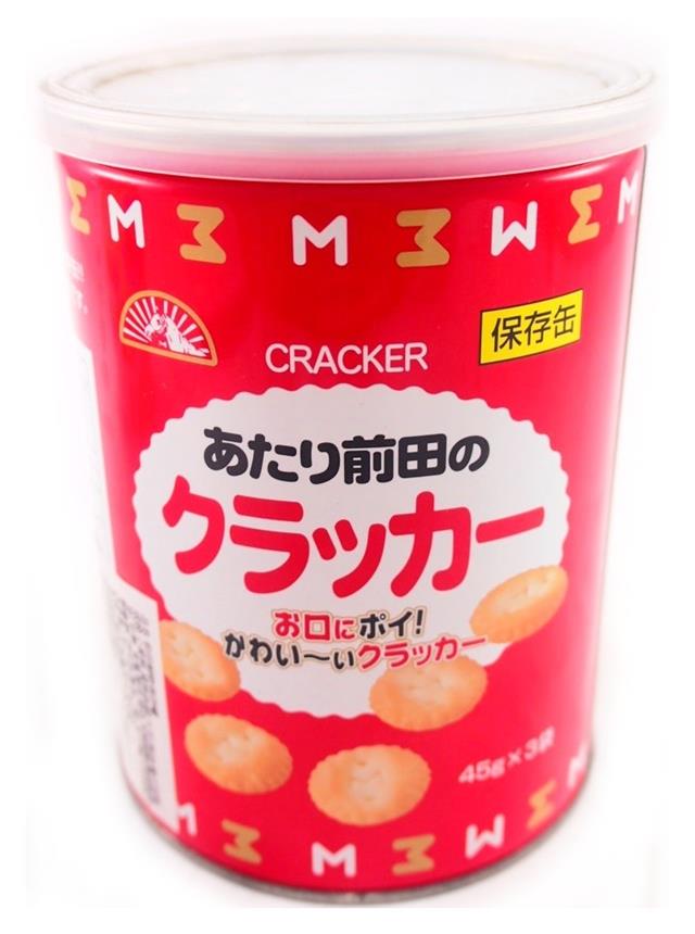 前田餅乾保存罐135g【4902732000791】