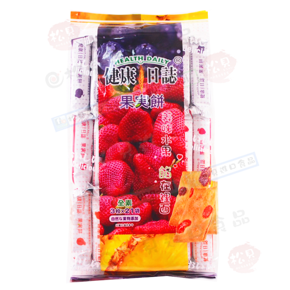 健康日誌果實綜合餅(綜合)357g【4715243061119】