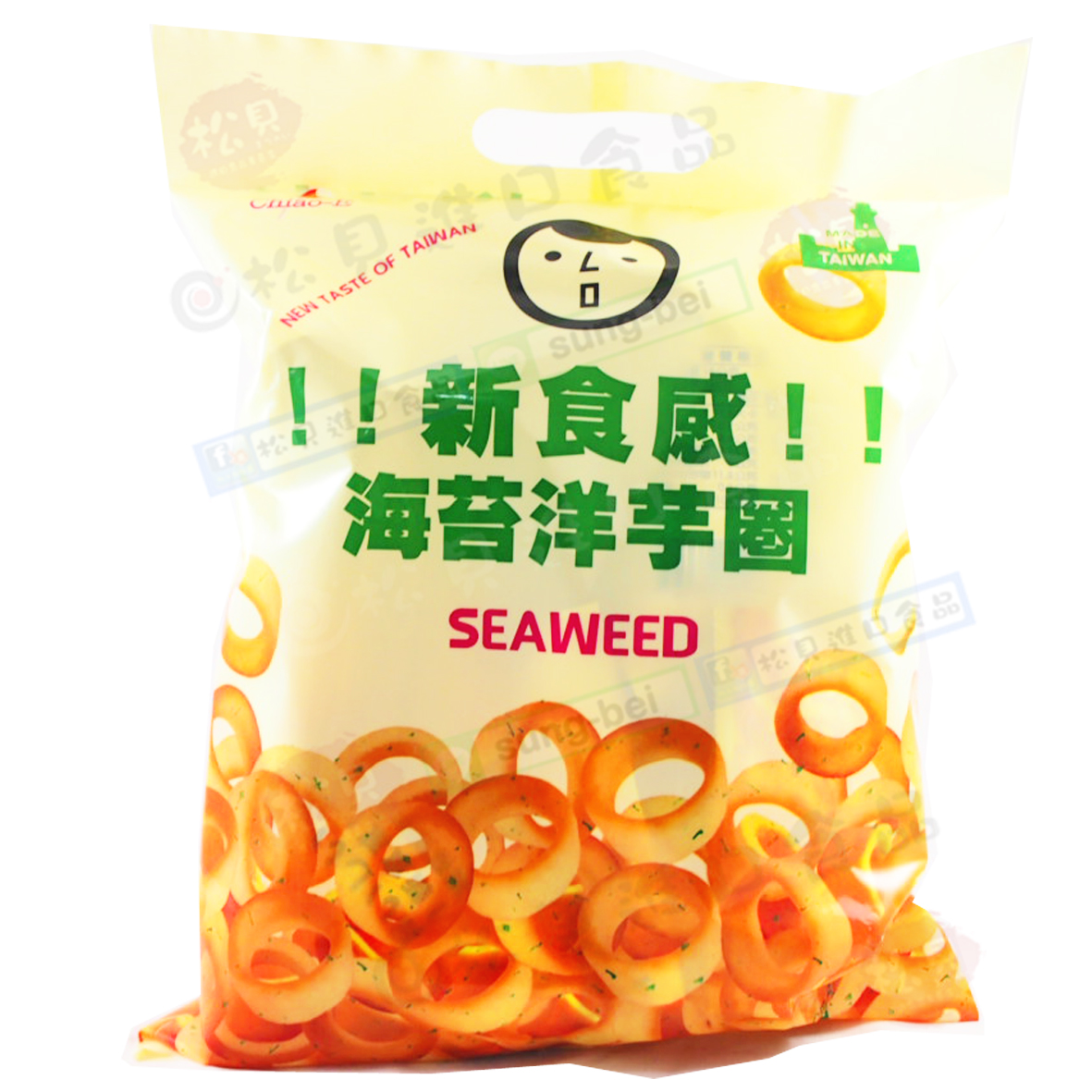 巧益海苔洋芋圈144g【4718037132088】