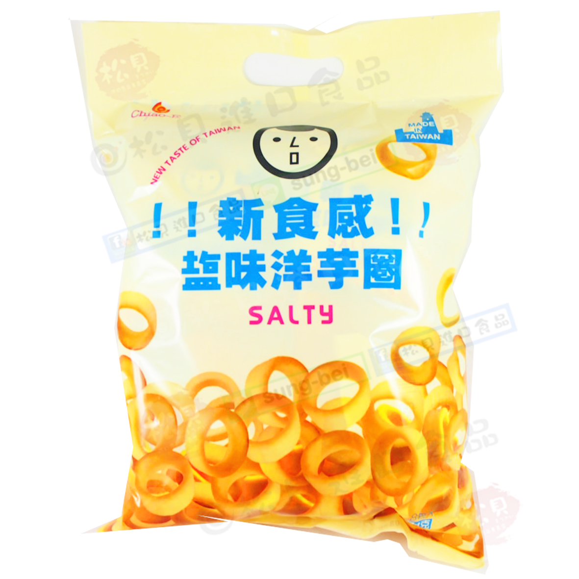 巧益鹽味洋芋圈144g【4718037132071】