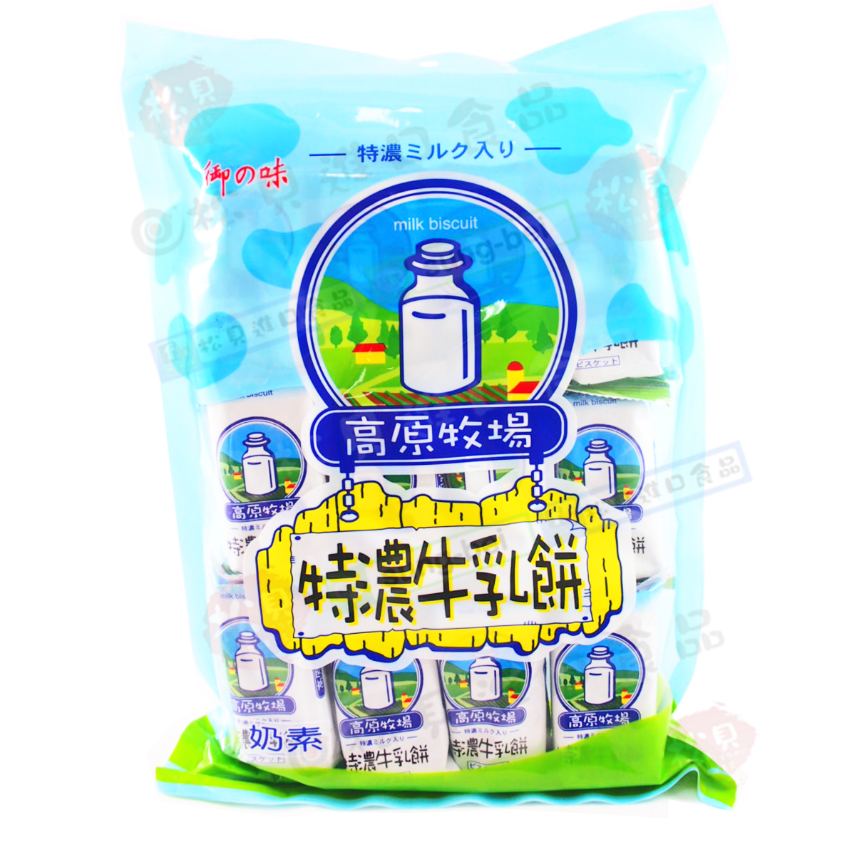 御之味高原牧場特濃牛奶餅420g【4716076581225】