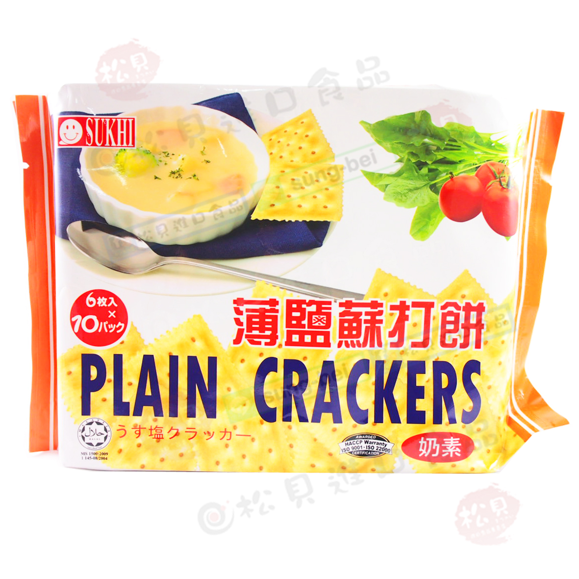 雅仕莉薄鹽蘇打餅240g【4719861452892】