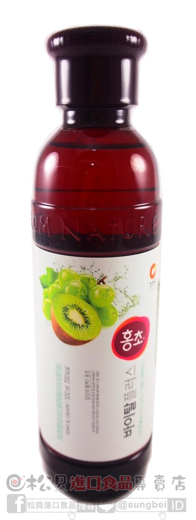 清淨園紅醋(奇異果葡萄)500ml【8801052026213】