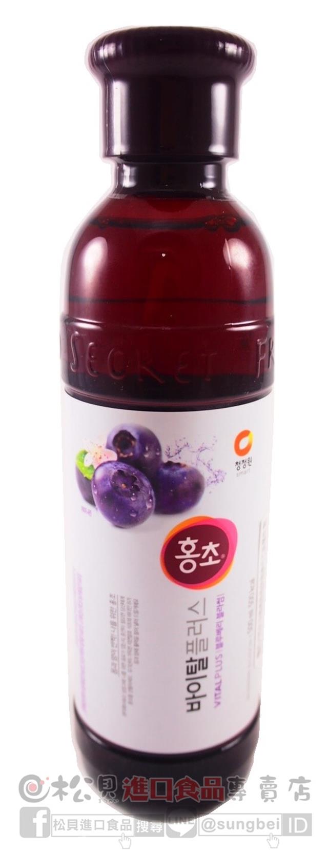 清淨園紅醋(藍梅)500ml【8801052725161】