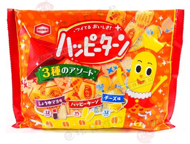 龜田快樂綜合米果154g【4901313194164】