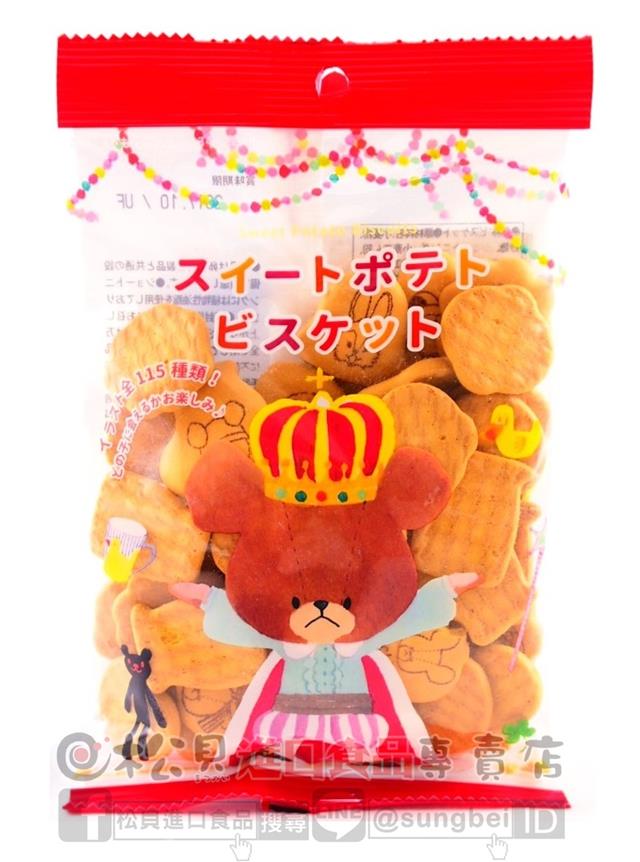 北陸小熊造形餅75g【4902458004387】