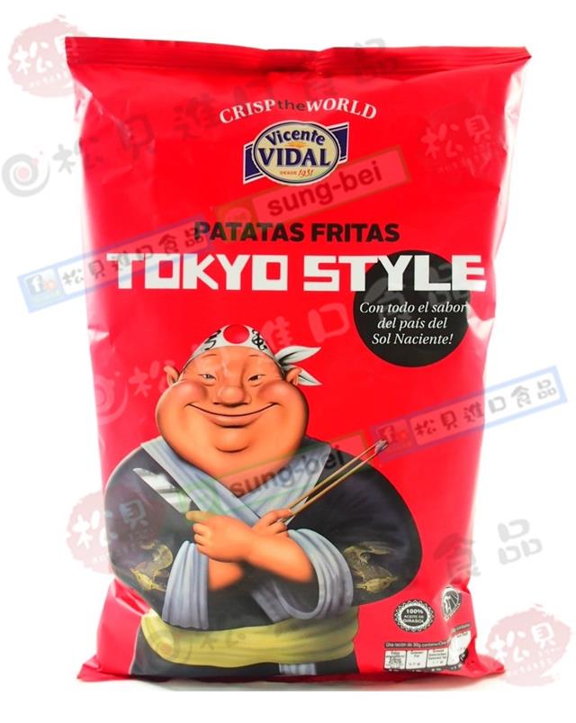 比達爾東京照燒洋芋片120g【8410573100182】
