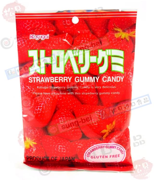 春日井100%草莓軟糖113g【4901326040052】