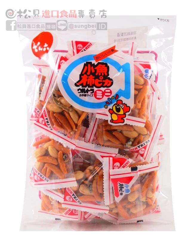 天六小魚柿種米果165g【4901930046556】