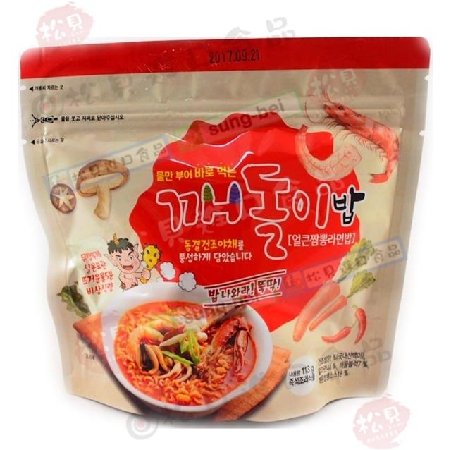 韓國鬼怪泡麵泡飯(炒碼)113g【8809375060327】