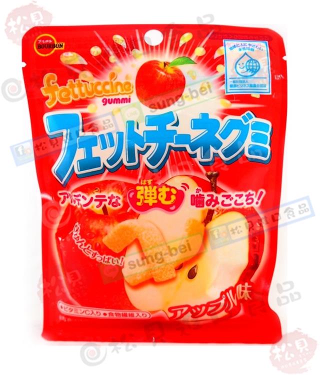 北日本長條蘋果軟糖50g【4901360322152】