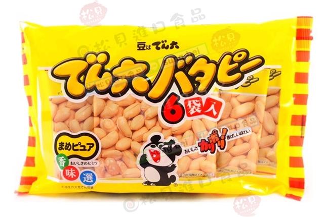 傳六奶油花生6袋入180g【4901930007342】