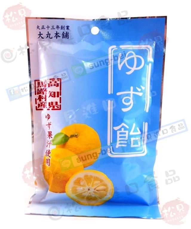 大丸柚子糖80g【4901922713268】