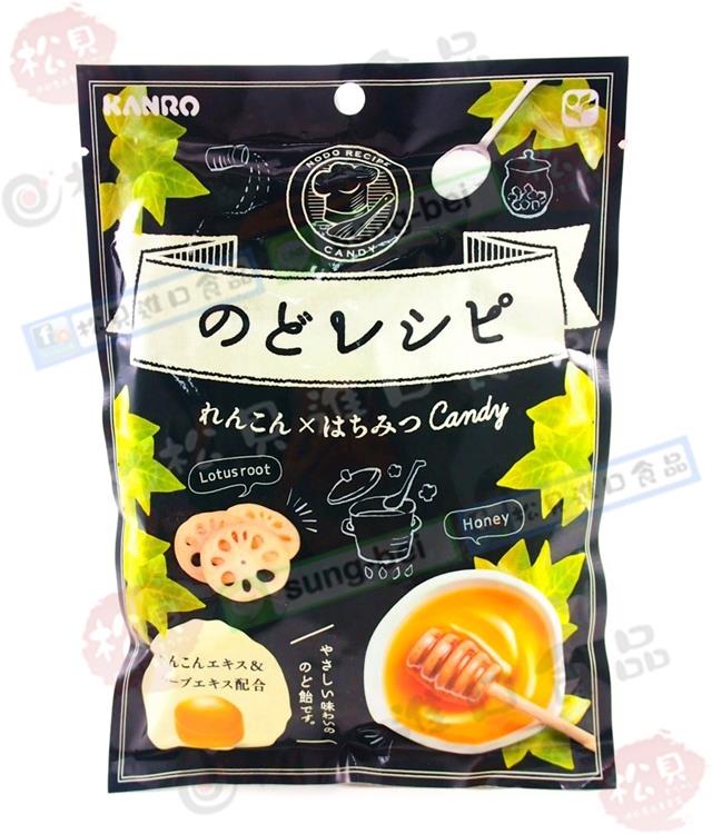 甘樂蓮藕蜂蜜喉糖66g【4901351011560】