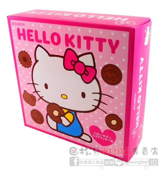 北日本凱蒂貓圓罐禮盒(可可)339g【4901360320011】