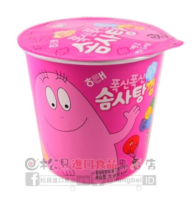 韓國泡泡先生棉花口香糖15g【8801019413261】