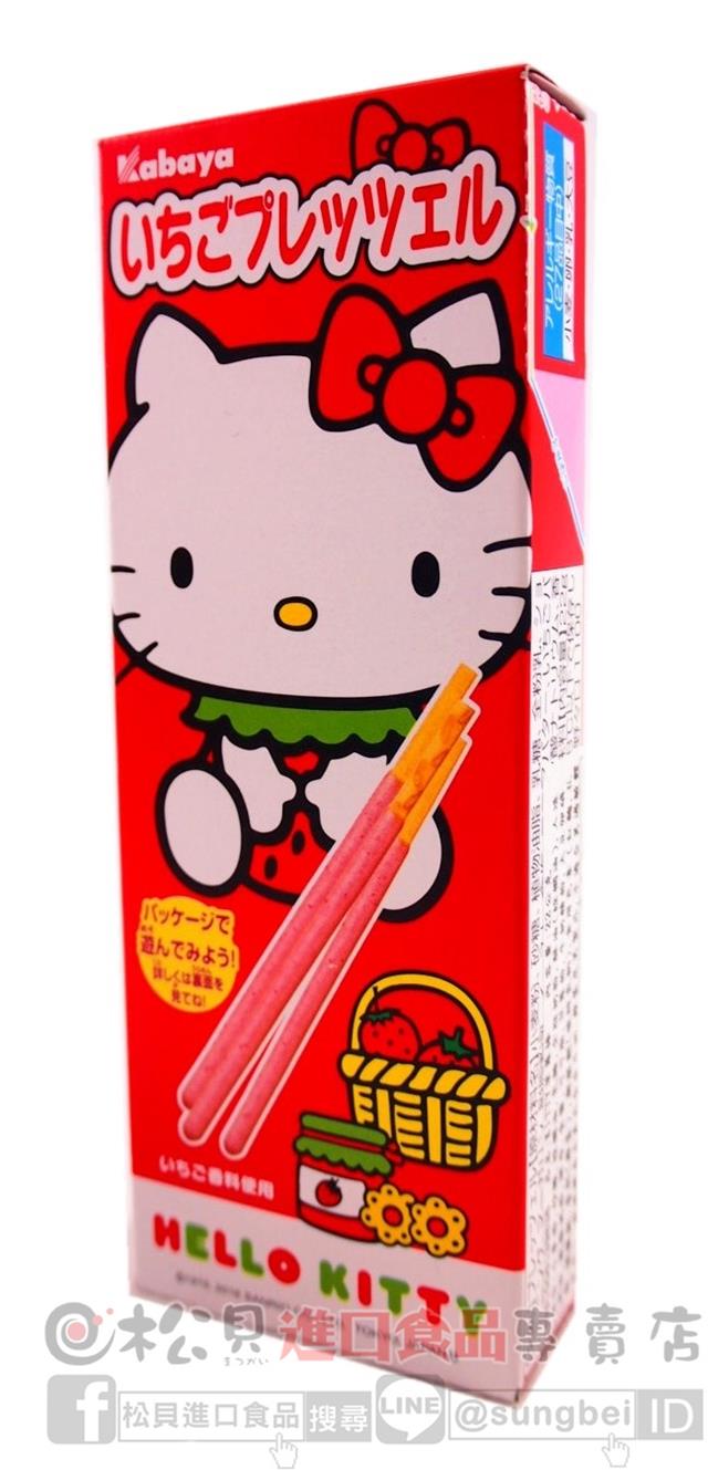卡巴凱蒂貓草莓棒25g【4901550139836】