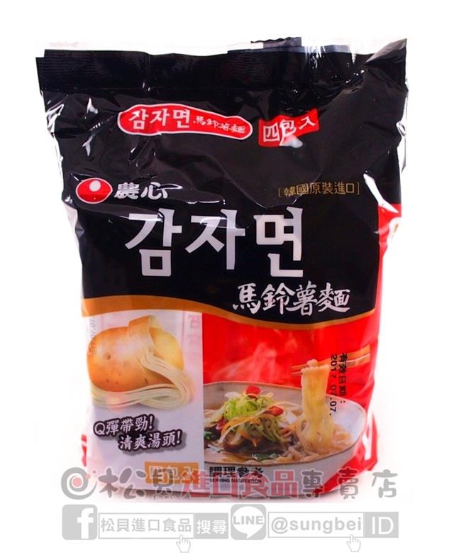 農心馬玲薯拉麵4袋入400g031146029297】