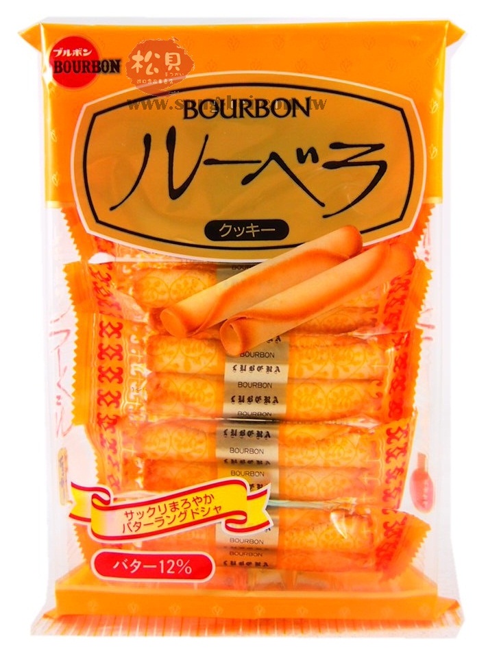 北日本BOURBON奶油蛋捲65g