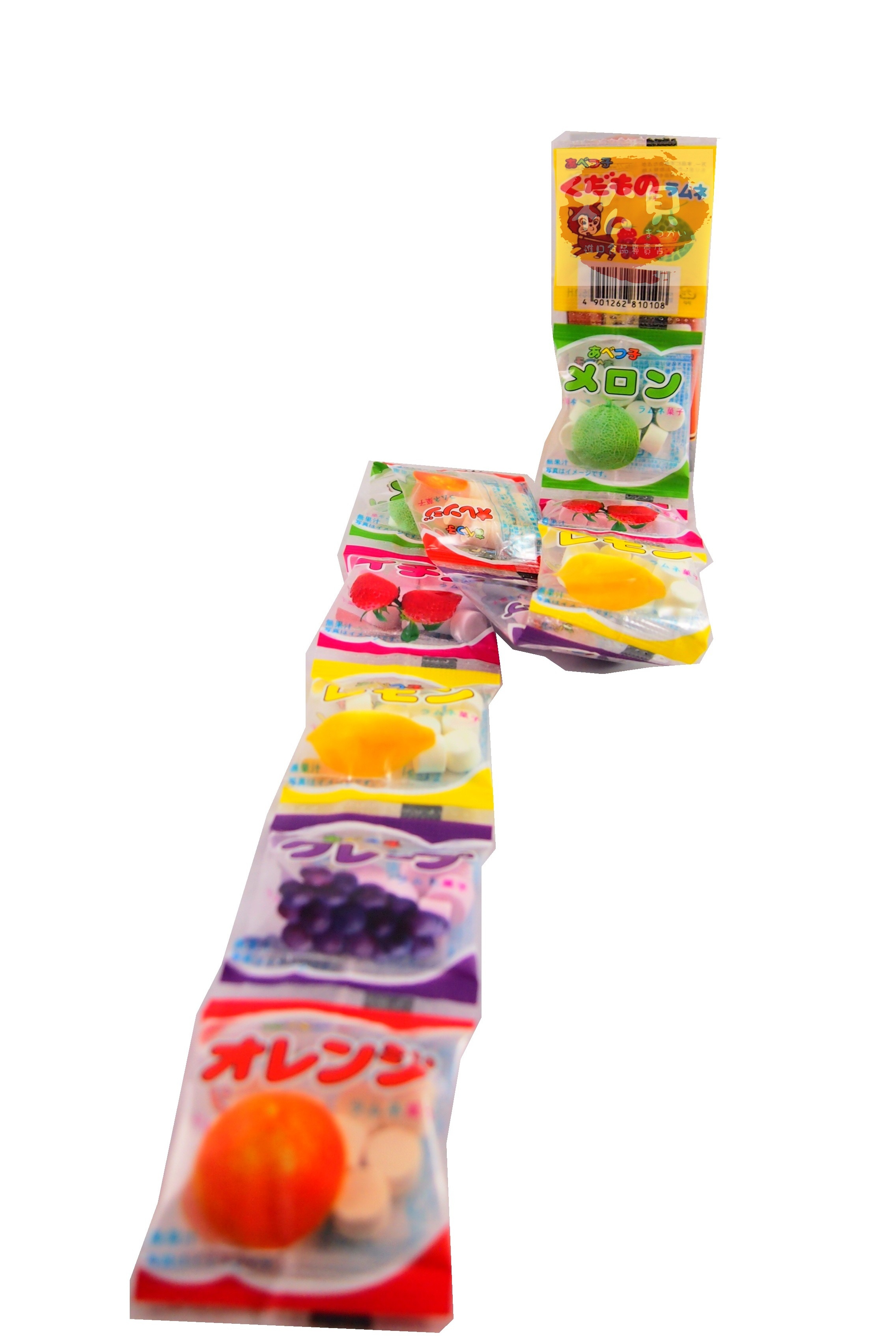 安部汽水糖10連40g【4901262810108】